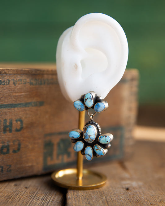 The Guthrie's | Golden Hill Earrings by Judith Dixon
