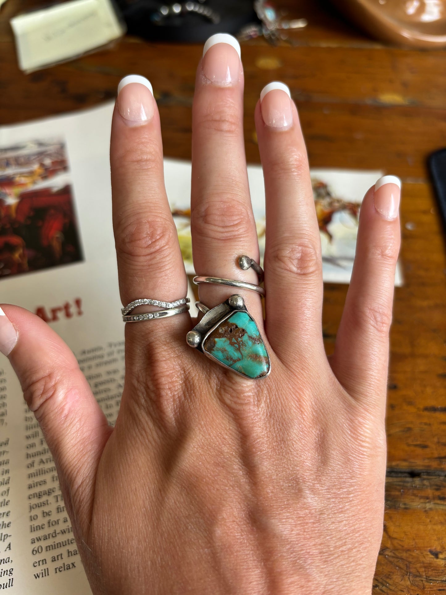 The Moroni Adjustable Ring