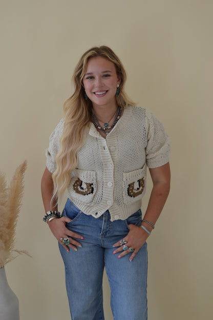The Faye Sweater Top XSMALL