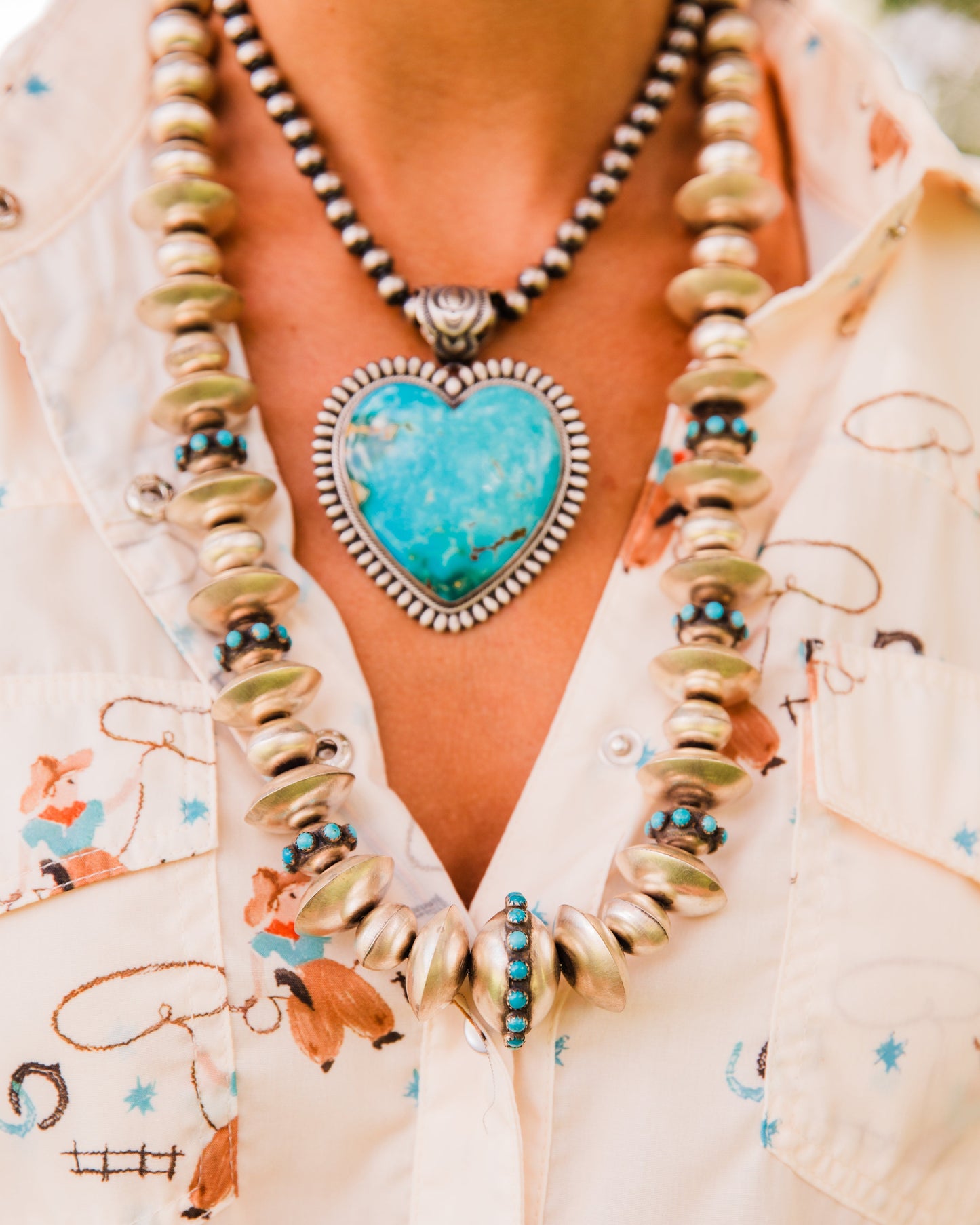 The Ultra | Turquoise Navajo Pearls by Monica Smith