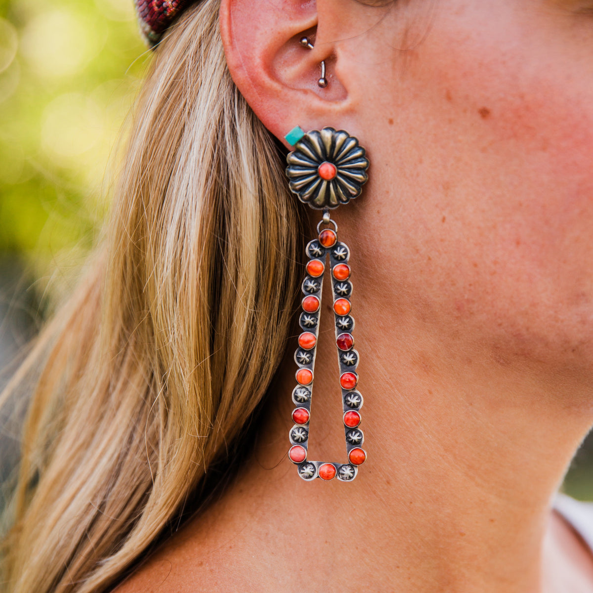 The Kuniko’s | Spiny Oyster Earrings by Eugene Charley
