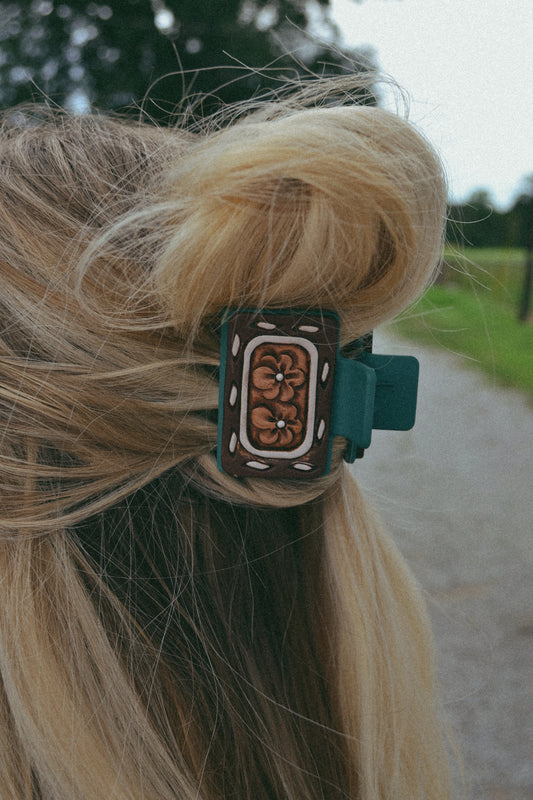 The Argyle Hair Clip (2 COLORS)