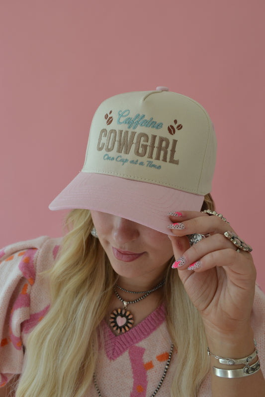 The Caffiene Cowgirl Cap
