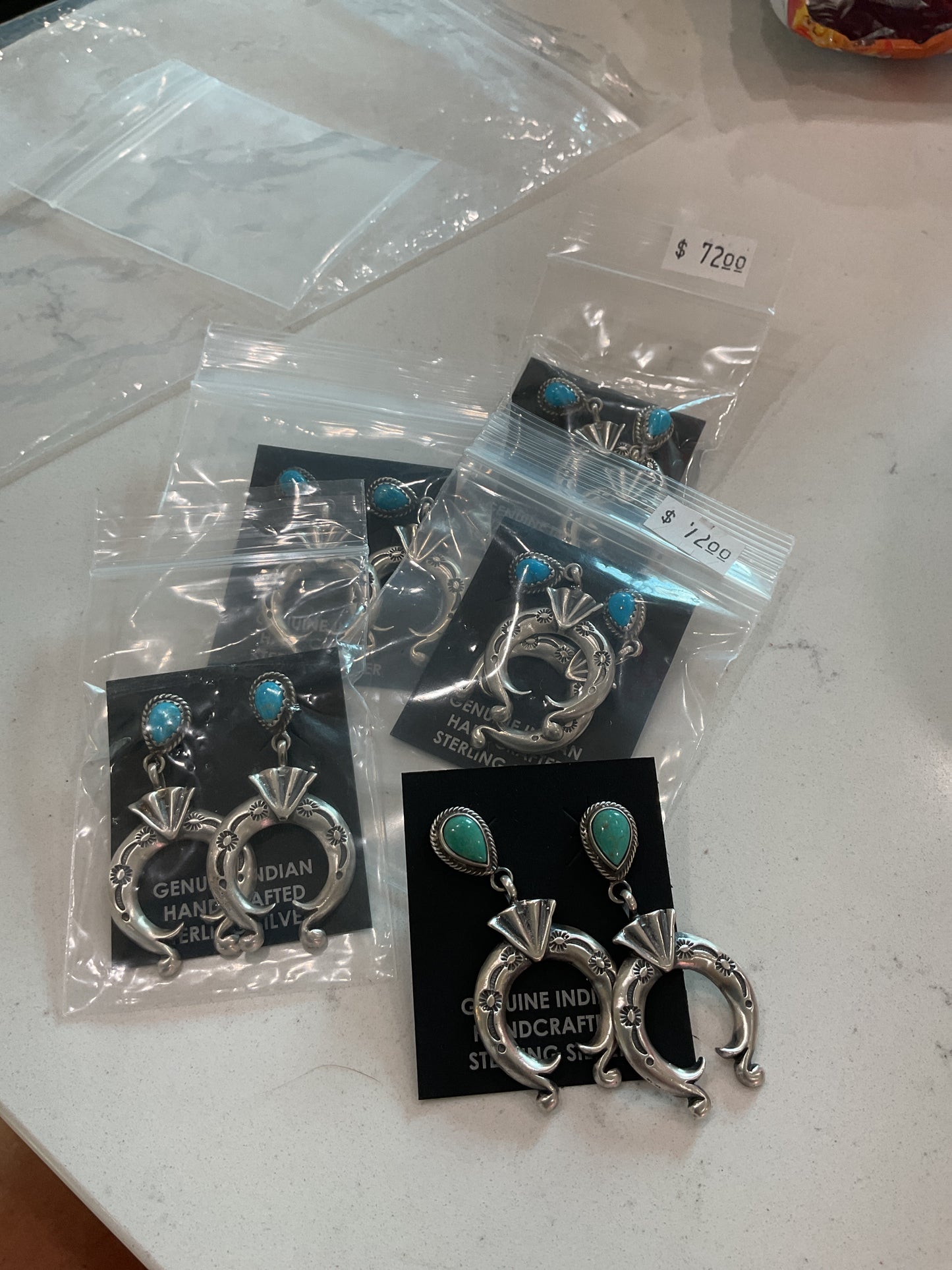 The Beau’s | Turquoise Naja Earrings