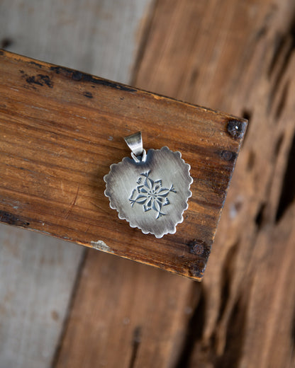 The Denning | Kingman Turquoise Heart Pendant by Murphy Platero