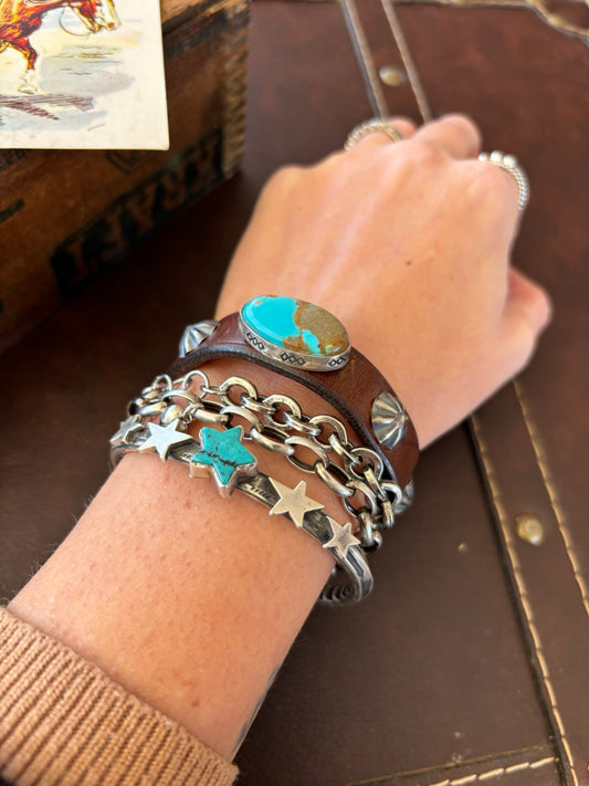 The Suwanee Leather Cuff