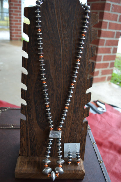 The Annie 34" Navajo Pearl Jacla Set