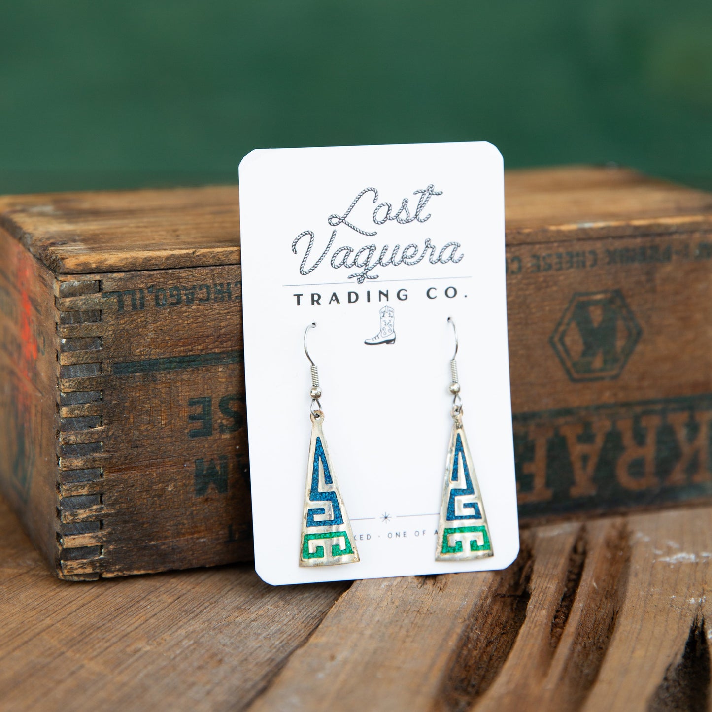 The Braxton’s | Vintage Taxco Turquoise Earrings