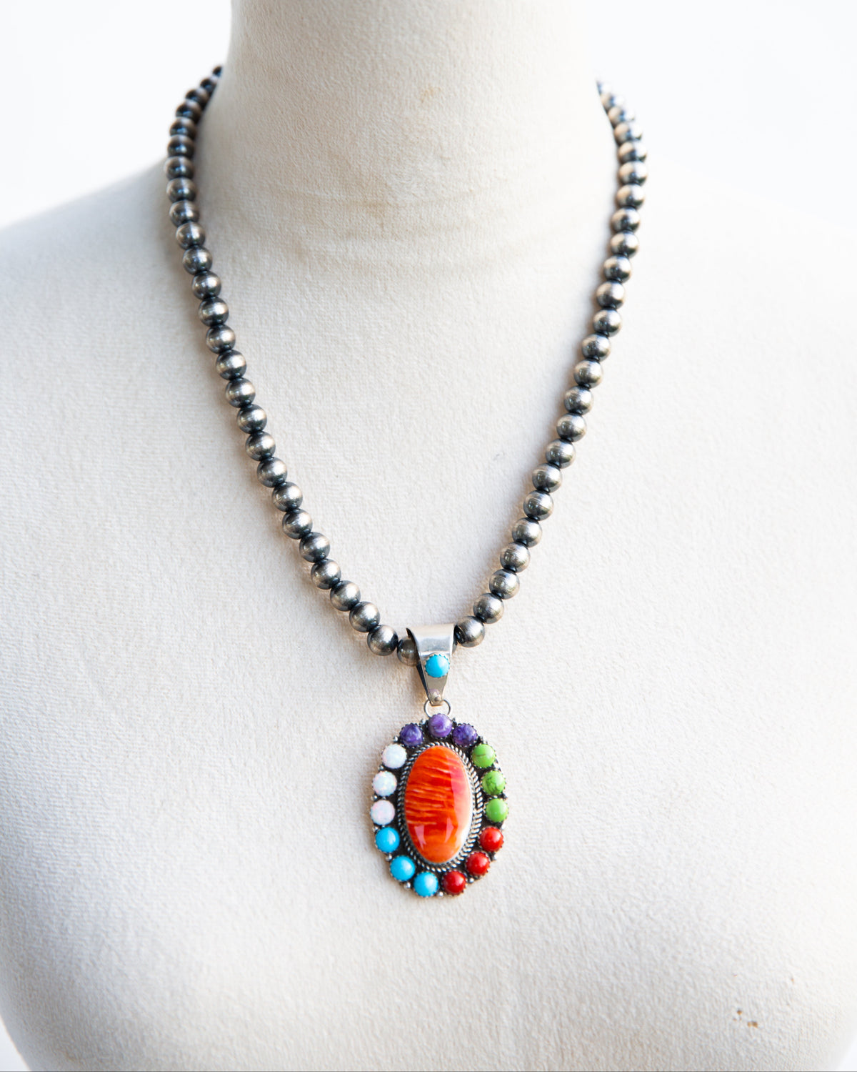 The Brody | Multi Stone Pendant