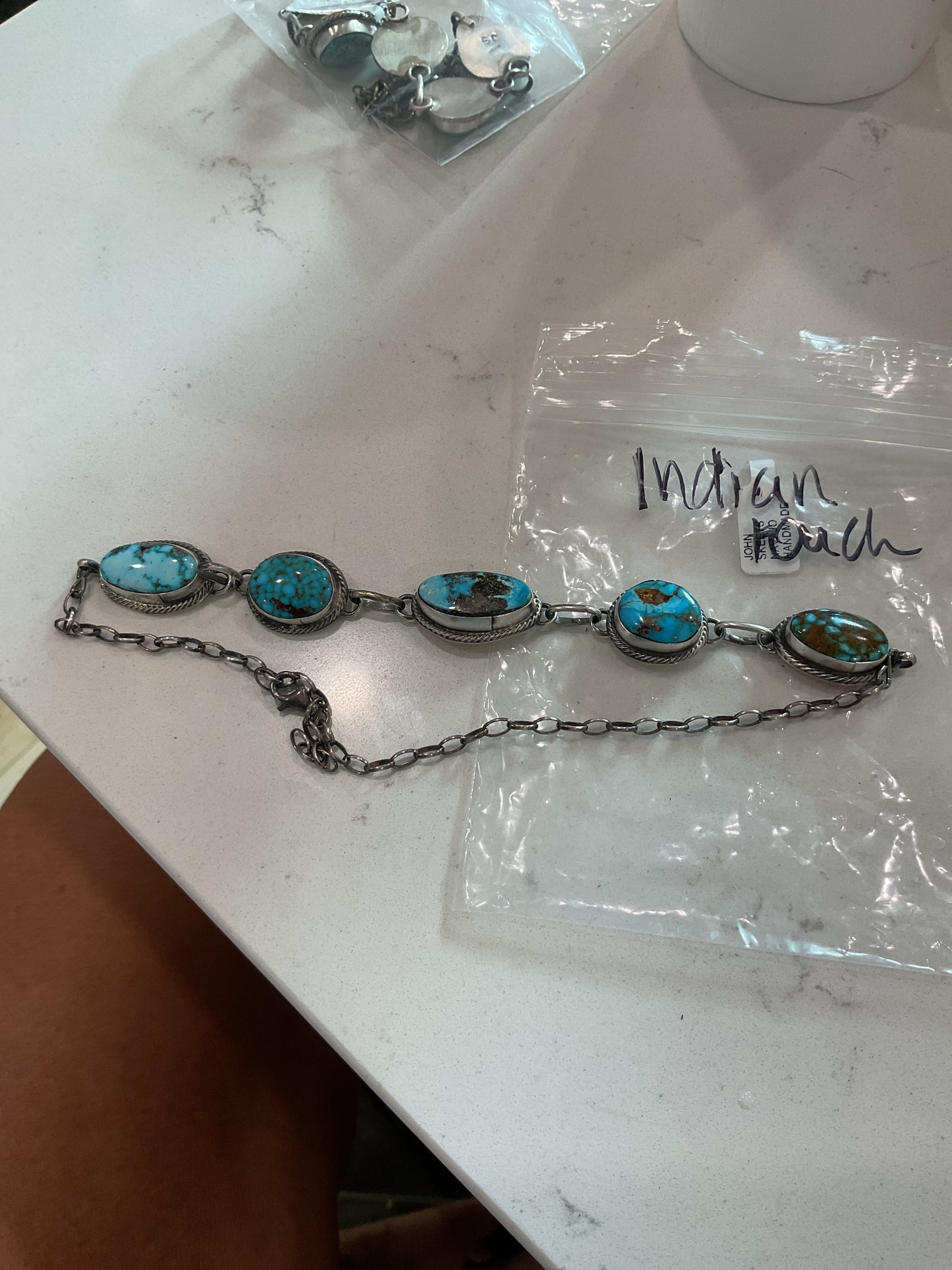 The Laysla | Turquoise Choker by John Skeets