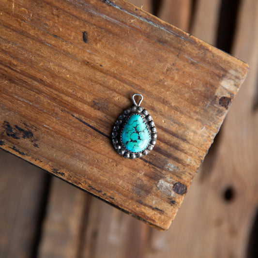 The Atwater | Vintage Turquoise Pendant