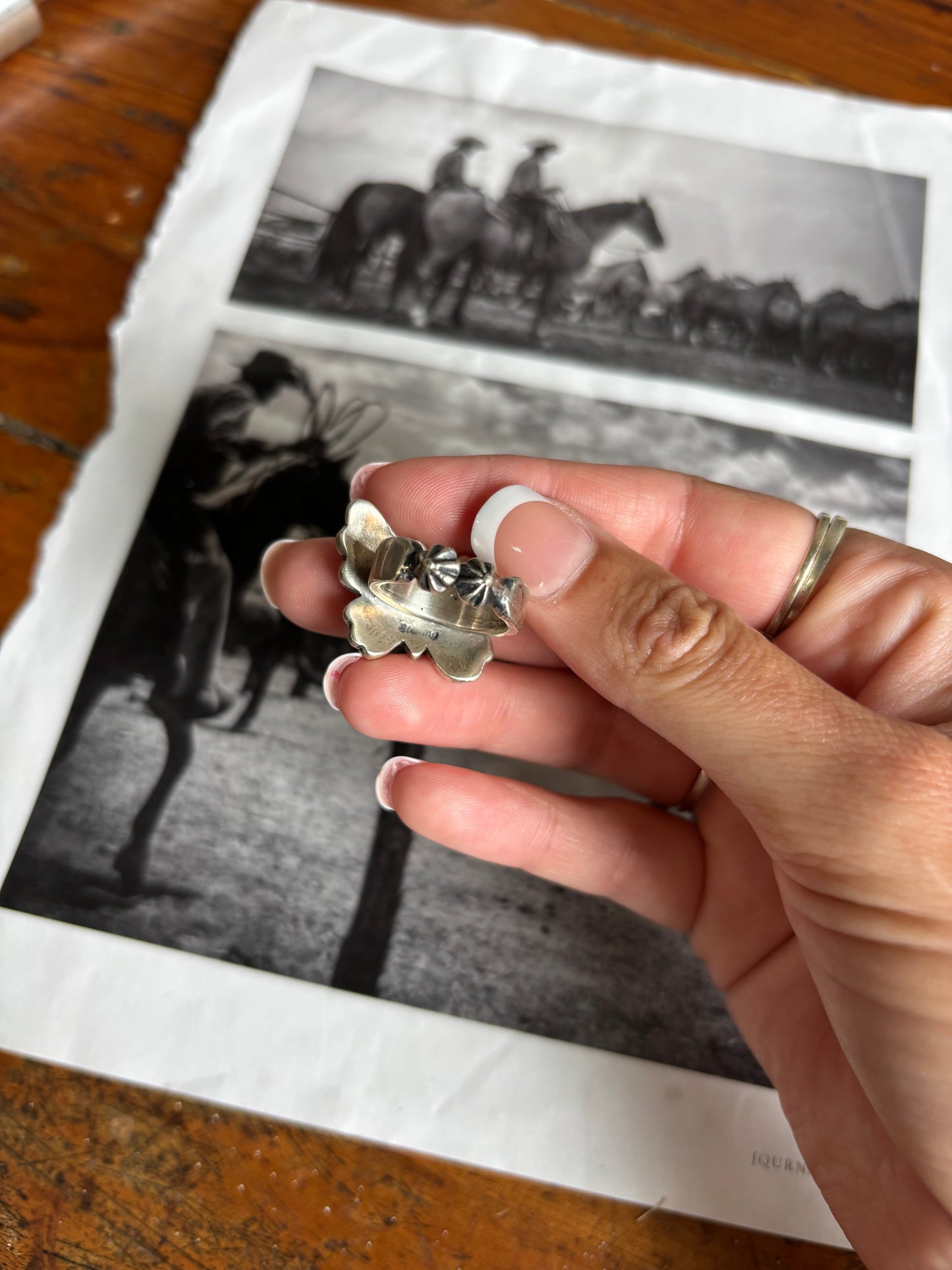 The Val Butterfly Ring in Sonoran Adjustable - FLAWED