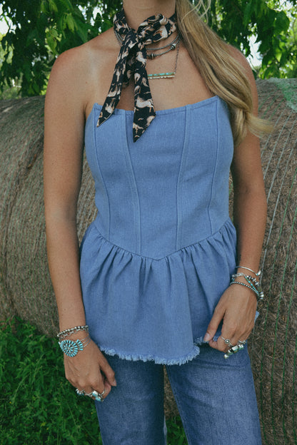 The Elias Strapless Top LARGE