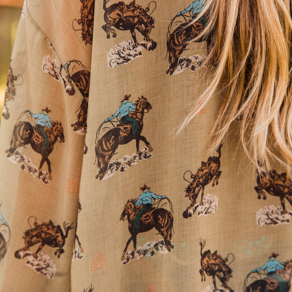 The Winona | Western Print Kimono by Tasha Polizzi