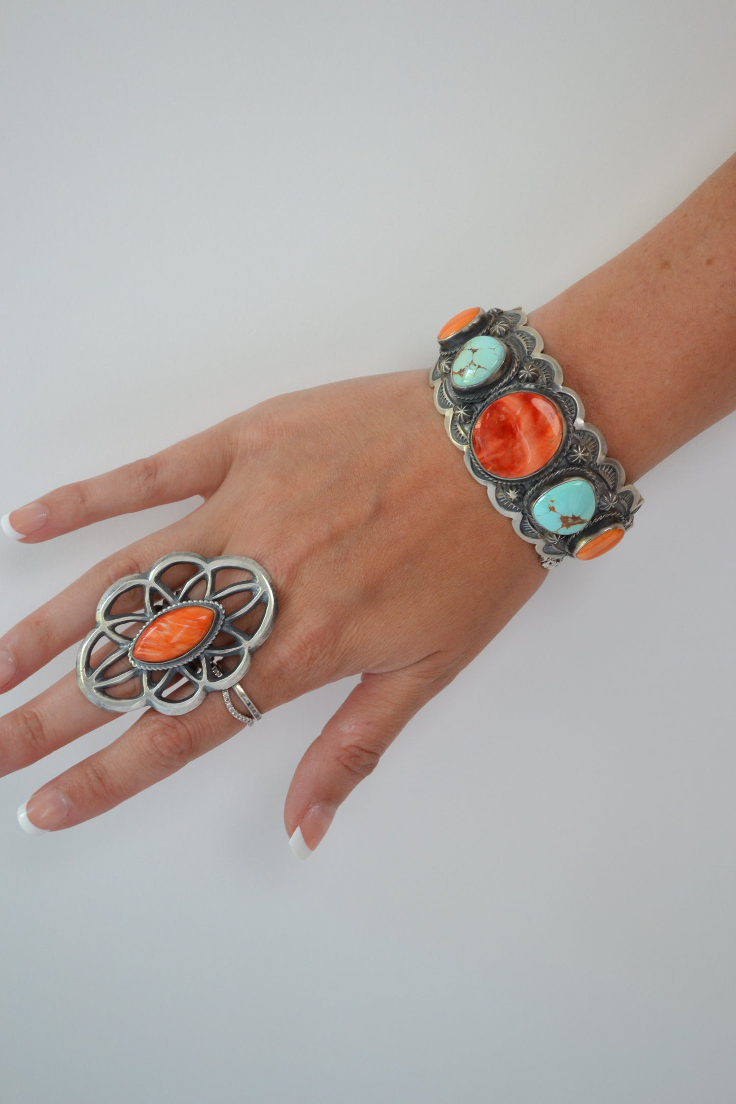 The Emer Multi Stone Cuff