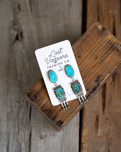 The Avalon’s | Turquoise Earrings by Jacqueline Silver