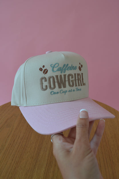 The Caffiene Cowgirl Cap