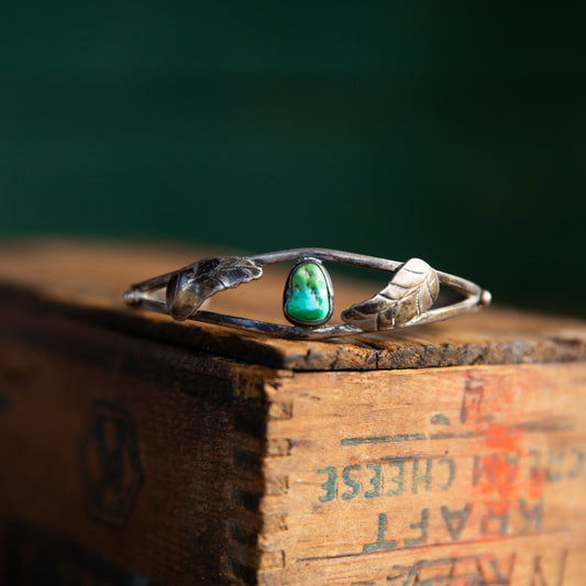 The Denning | Vintage Turquoise Cuff
