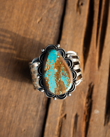 The Benton | #8 Turquoise Cuff by Chimney Butte