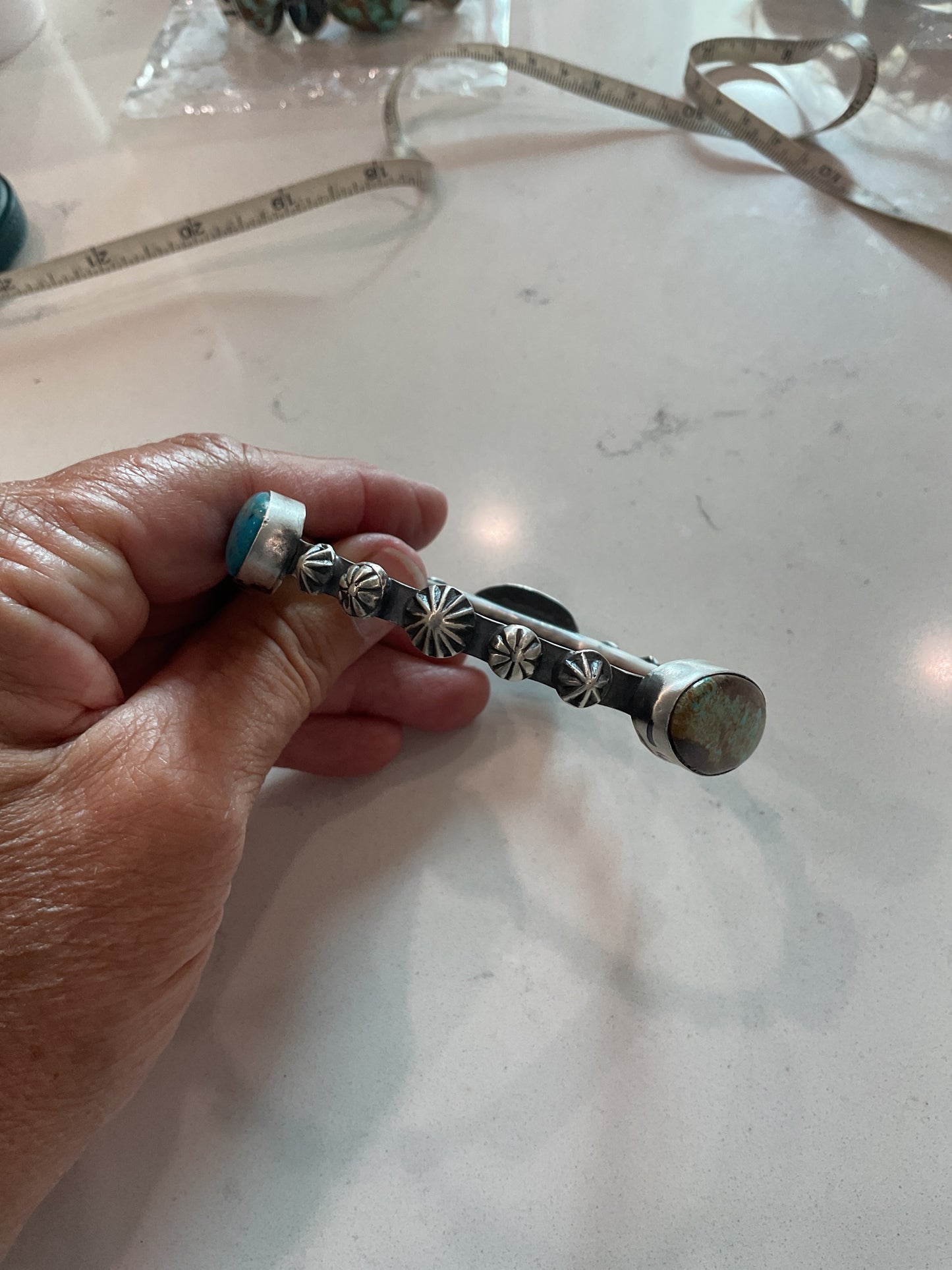 The Java | Turquoise Bangle by Chimney Butte