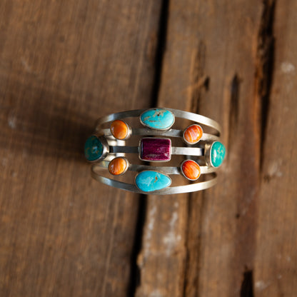 The Harding | Spiny & Turquoise Cuff by Emer Thompson