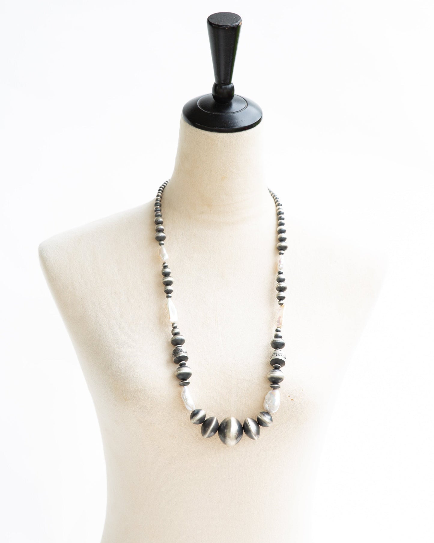 The Longoria | Navajo & Fresh Water Pearls by Rose Martin