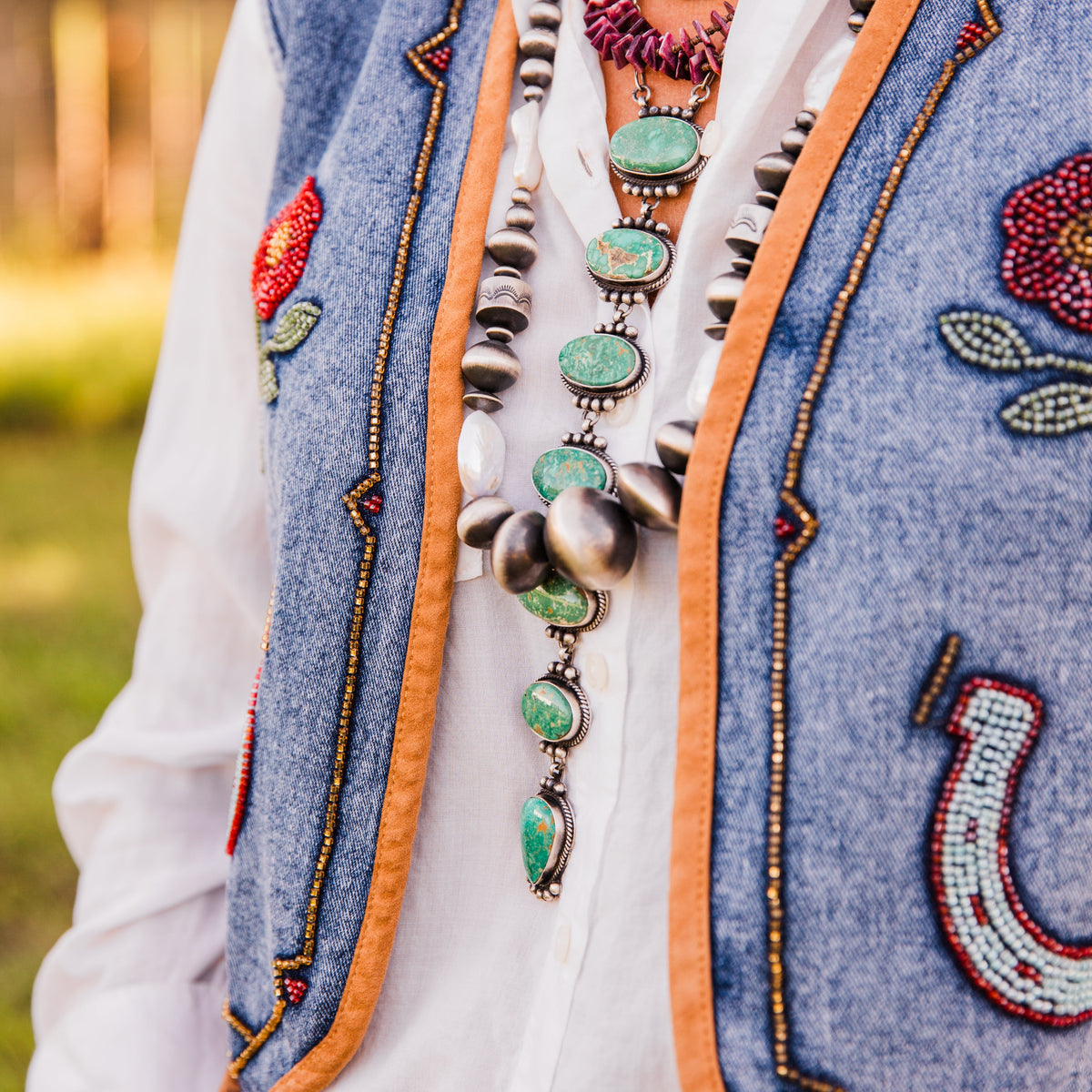The Revival | Sonoran Lariat Necklace by Patrick Yazzie