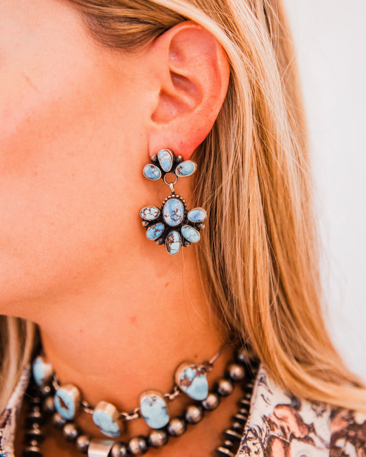 The Guthrie's | Golden Hill Earrings by Judith Dixon