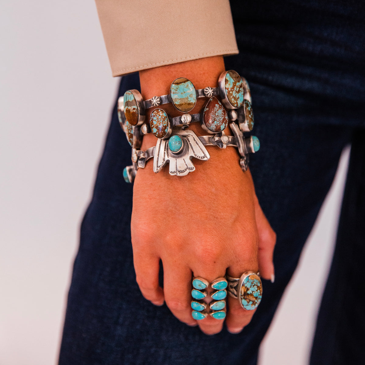 The Primosa | #8 Turquoise Bangle by Chimney Butte