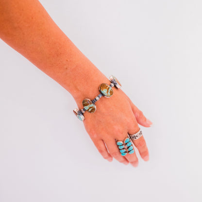 The Kimbo | #8 Turquoise Bangle by Chimney Butte
