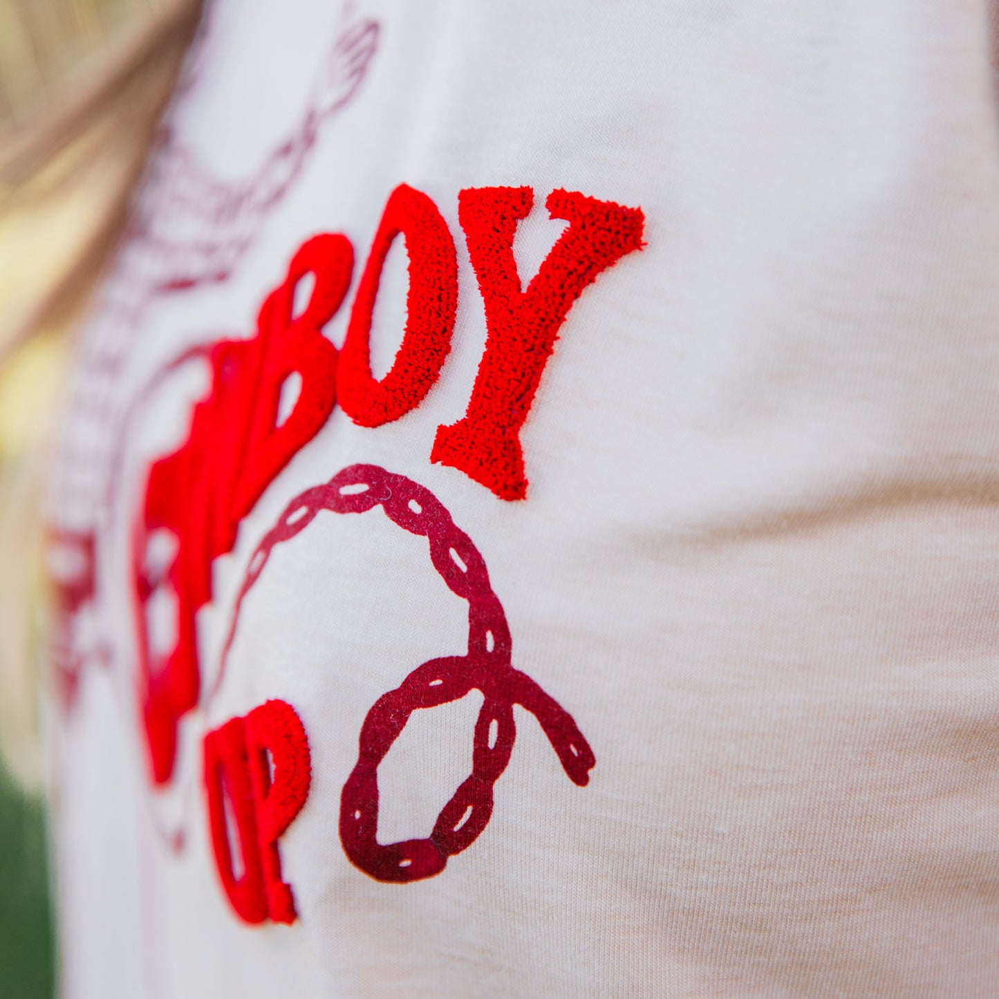 The Cowboy Up | Western Patch Graphic Tee