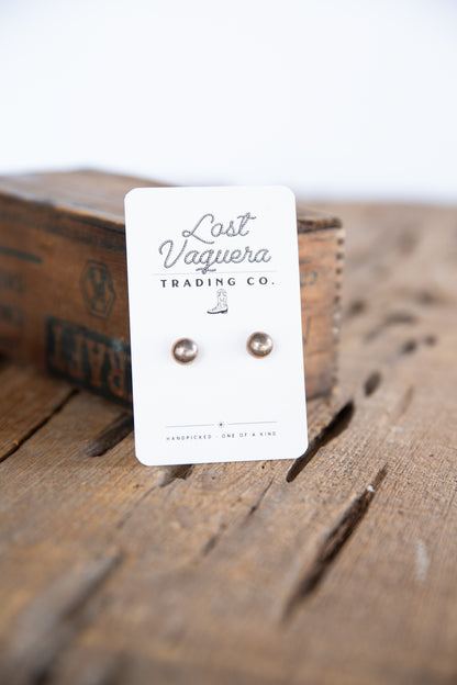 The Jeanna's | 10mm Sterling Pearl Post Earrings