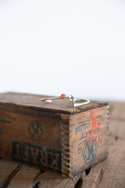 The Eliza | Vintage Red Spiny Cuff