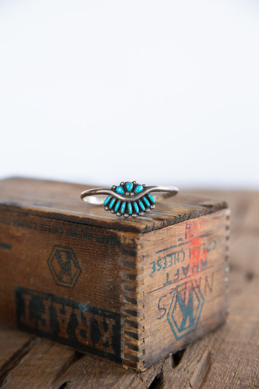 The Nubuck | Vintage Zuni Turquoise Cuff