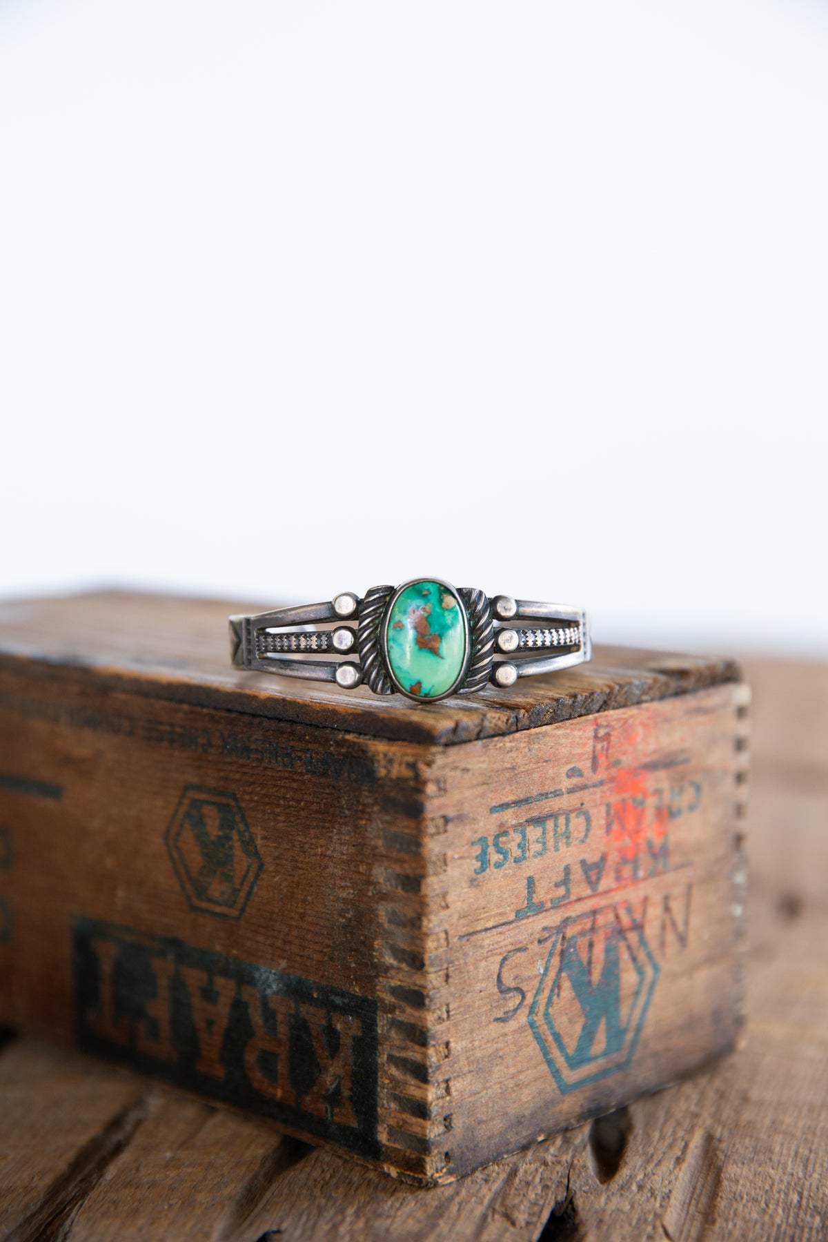 The Landmark | Vintage Turquoise Cuff