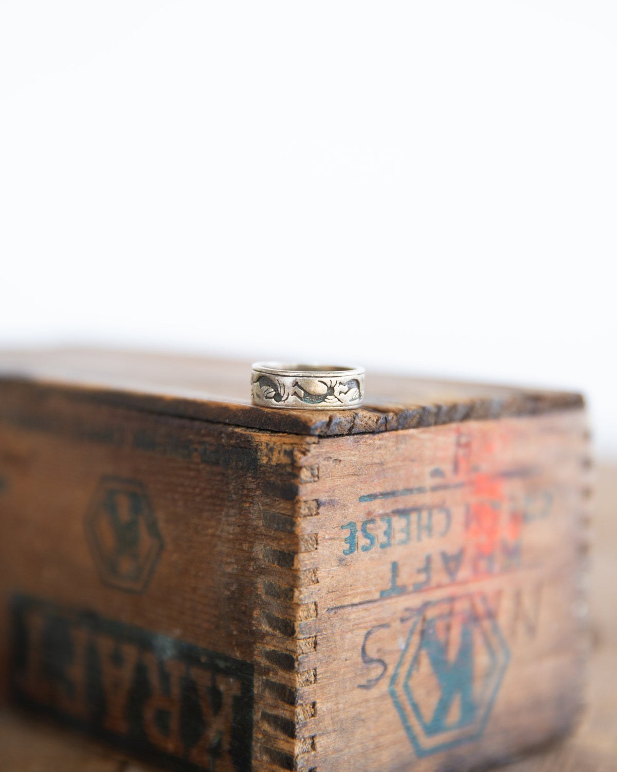 The Fern | Vintage Ring - Size 8.5