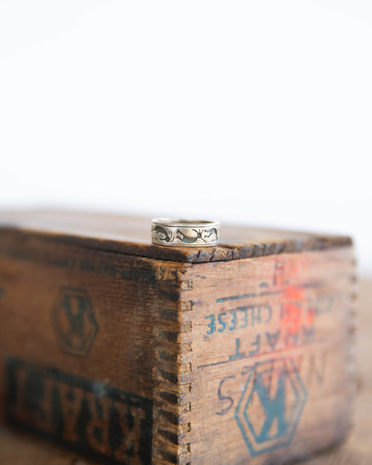 The Fern | Vintage Ring - Size 8.5