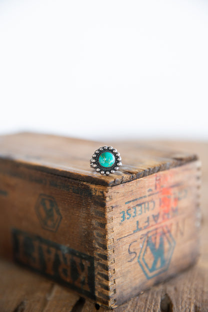 The Fiona | Vintage Turquoise Ring - Size 5.75