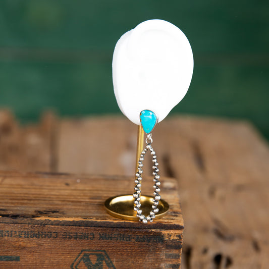 The Talia’s | Turquoise Dangle Earrings by Bernyse Chavez