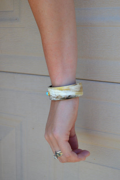 The Brooks Buffalo Horn Cuff
