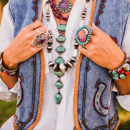 The Revival | Sonoran Lariat Necklace by Patrick Yazzie