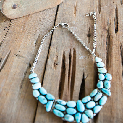The Lando | Vintage Carico Lake Necklace by Mark Yazzie