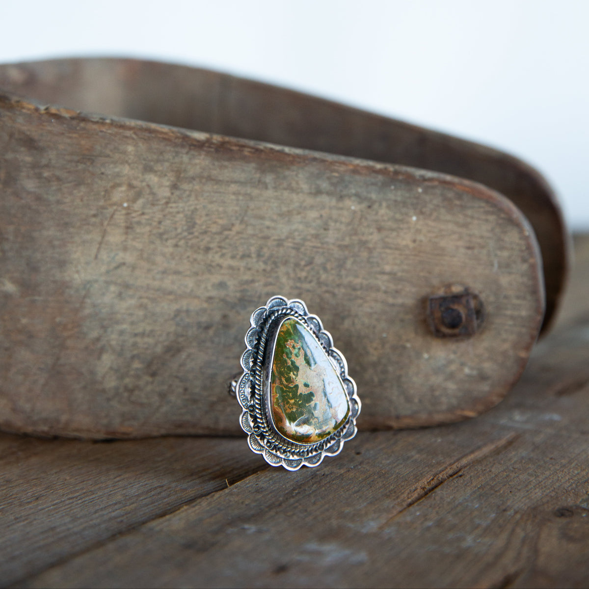 The Alston | Vintage Royston Turquoise Ring by Sunshine Reeves - Size 8.25