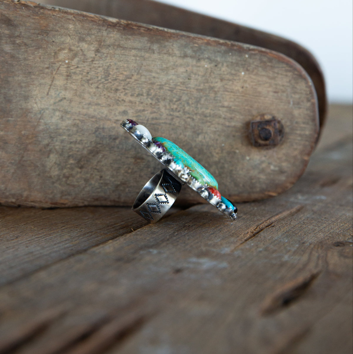 The Lyman | Adjustable Multi Stone Cluster Ring by Lorenzo Chee