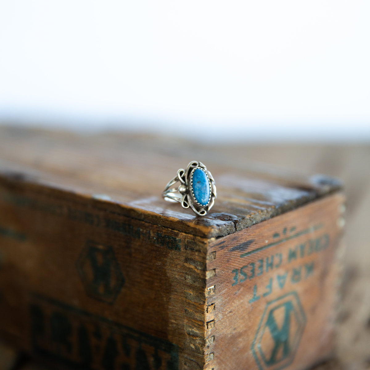 The Cobalt | Vintage Denim Lapis Ring - Size 7
