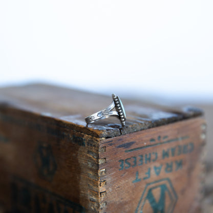 The Carter | Vintage Turquoise Ring - Size 7