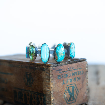 The Pacoma | Multi Stone Bangle by Chimney Butte