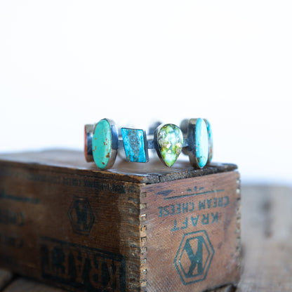 The Pacoma | Multi Stone Bangle by Chimney Butte
