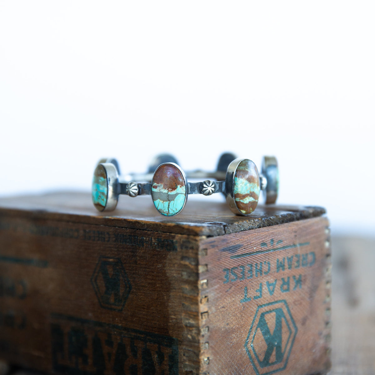 The Kimbo | #8 Turquoise Bangle by Chimney Butte