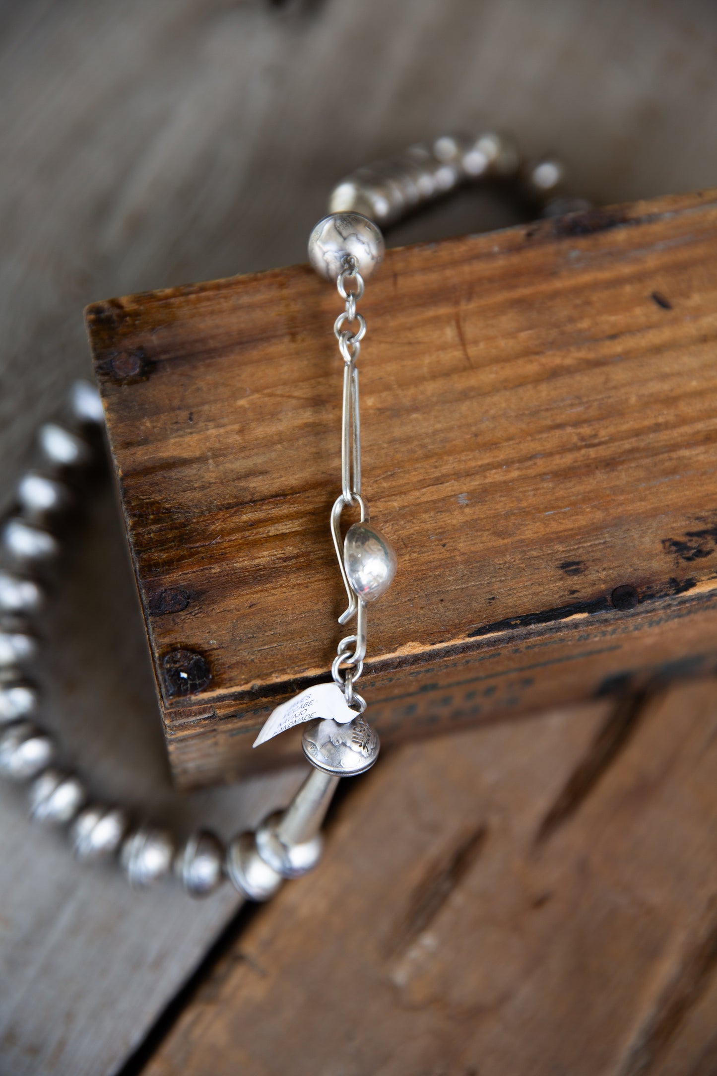 The Sutton | 22" Mercury Dime Pearl Necklace by James Mccabe